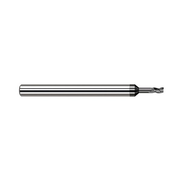 Harvey Tool 0.04 in. Cutter dia. x 0.06 in. x 0.16 in. Reach Carbide Square End Mill, 3 Flutes, diamond Coated 945540-C4 - main